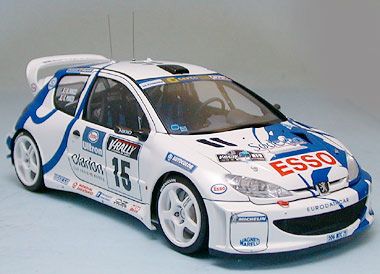 24221 1/24 标致 206 WRC