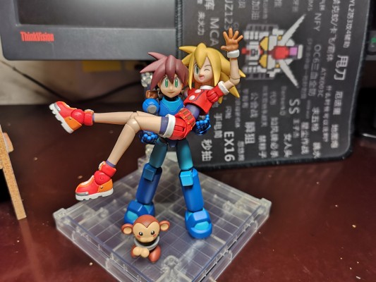 4inch-nel 洛克人DASH 萝露·恰斯凯特＆达塔～AmiAmi流通限定版～