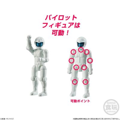 万代食玩 机动战士高达微型战场第1弹 (10個入)