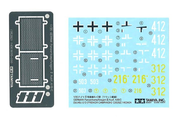 35292 1/35 德国  II号坦克 A～C型（法国前线）