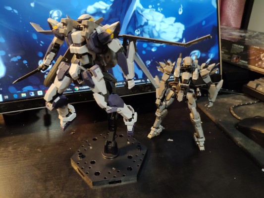 HG 全金属狂潮 Invisible Victory ARX-7 强弩 Ver.IV（紧急展开助推器装备式样）