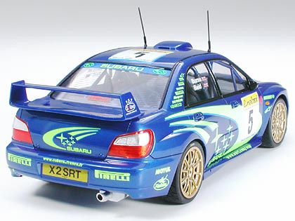 24240 1/24 斯巴鲁 翼豹 WRC 2001