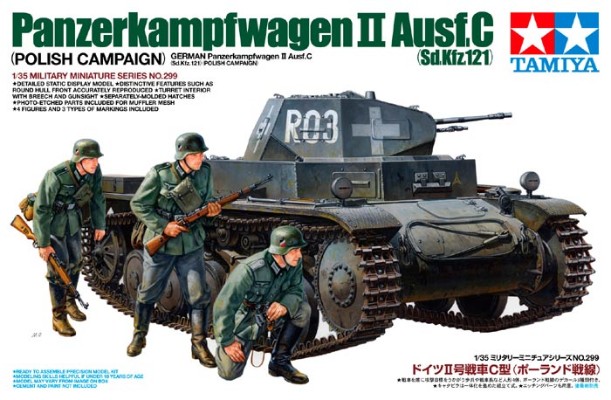 35299 1/35 德国 II号坦克C型 波兰前线