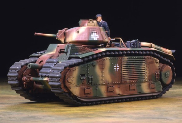 35287 1/35 B1 bis 重型坦克（德军涂装）