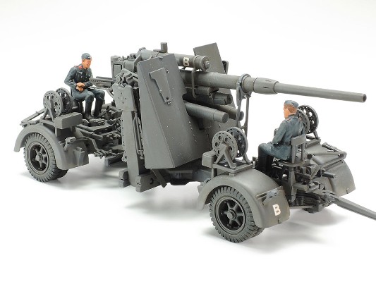 37027 1/48德国重型牵引车SS-100·88毫米炮FLAK 37防空炮