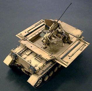 35237 1/35 德国 IV号 MOBELWAGEN 自行防空炮（3.7cm Flak43）