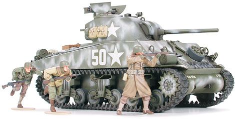 35250 1/35 美国 谢尔曼 75mm炮 后期型（前线冲锋）