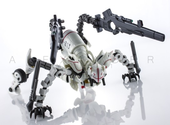 ROBOT魂 -ロボット魂-〈SIDE KMF〉 CODE GEASS 亡国のアキト 亚历山大 Type-02（レイラ机＆アヤノ机） （魂ウェブ限定）