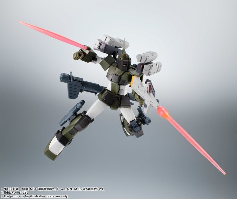 ROBOT魂＜SIDE MS＞ 机动战士高达 联邦军武器套装 ver. A.N.I.M.E.