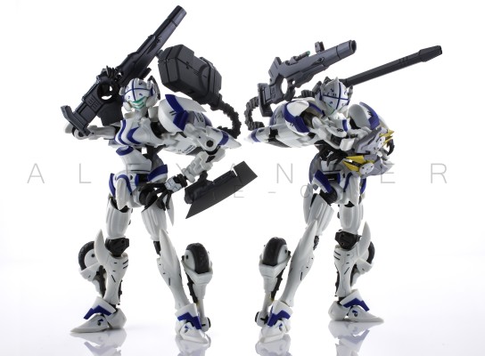 ROBOT魂 -ロボット魂-〈SIDE KMF〉 CODE GEASS 亡国のアキト 亚历山大 Type-02（レイラ机＆アヤノ机） （魂ウェブ限定）