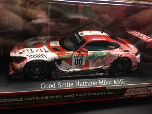 痛车 GOOD SMILE Racing 初音未来 AMG 2017 SPA24H Ver.