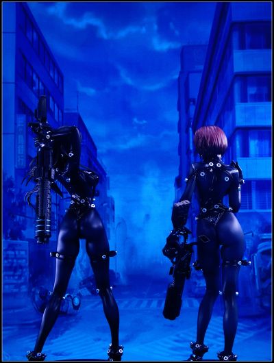 杀戮都市O 山咲杏 X Gantz Sword ver.