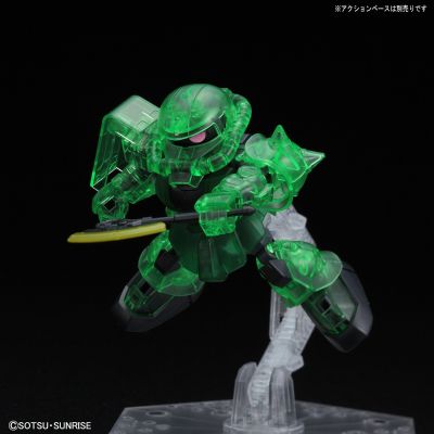 SD高达 クロスシルエット 机动戦士高达 MS-06FザクII Cross Silhouette Frame Ver. 