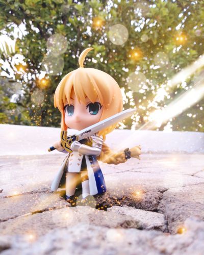 粘土人 #600b Fate / Grand Order SABER 真名开放