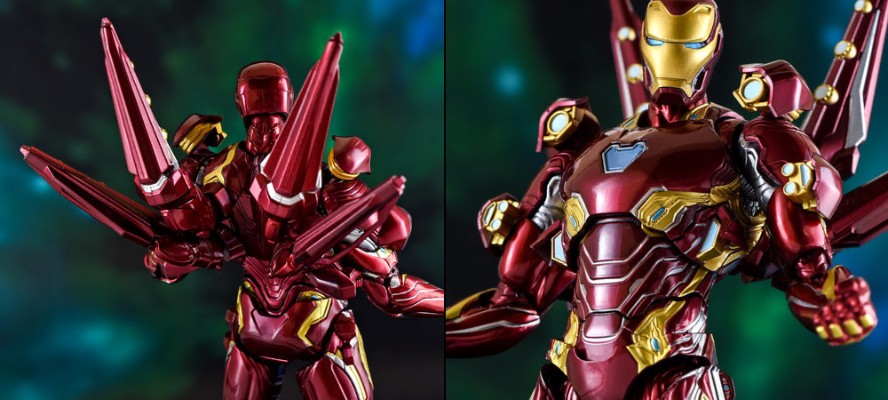 S.H.Figuarts 复仇者联盟4：终局之战 钢铁侠Mark 50＆纳米武器套装