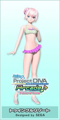 初音未来 Project DIVA Arcade Future Tone 巡音LUKA 泳装ver. 