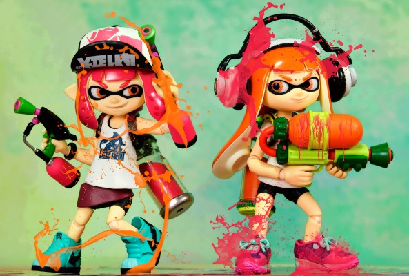 figma#400-DX Splatoon/斯普拉遁 女孩 DX版