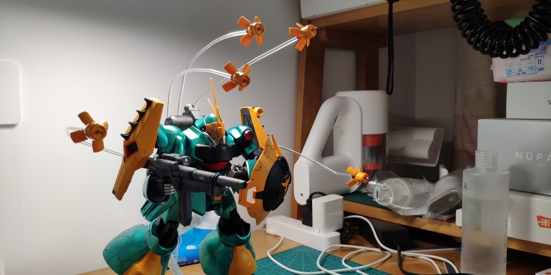 RE/100 机动战士高达 逆袭的夏亚 MSN-03 乍得·多加（邱尼·卡斯机）