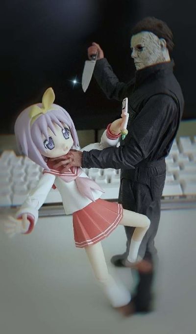 figma#012 幸运星 动画版 柊司 冬季校服