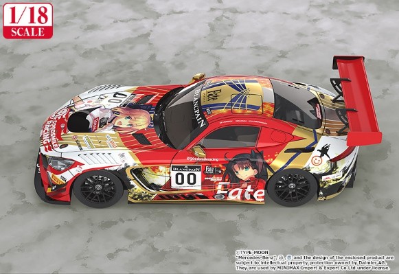 1/18 GOODSMILE RACING & TYPE-MOON RACING 2019 SPA24H 测试会Ver. GSC限定版