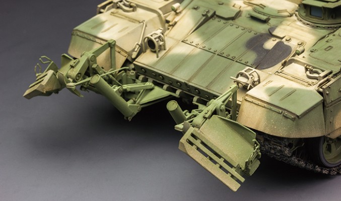 1/35 俄罗斯BMPT“终结者”火力支援战车带KMT-8扫雷系统和EMT电磁扫雷具