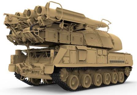 1/35 俄罗斯 9K37M1 “山毛榉” 防空导弹系统
