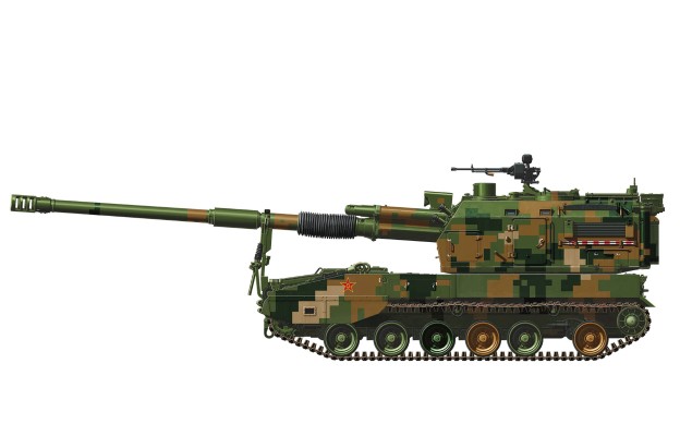 中国 PLZ  05式155mm自行加榴炮