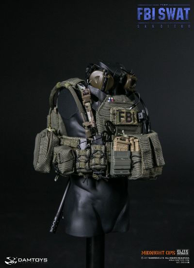 DAMTOYS 78044B 美国圣迭戈 FBI联邦调查局 SWAT探员