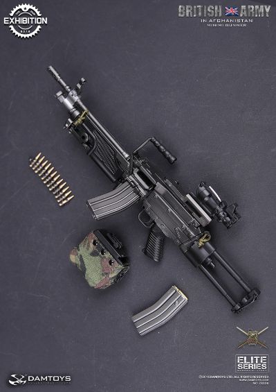 DAMTOYS 78036 2016 CICF 会场版 英国陆军在阿富汗-MINIMI 机枪手