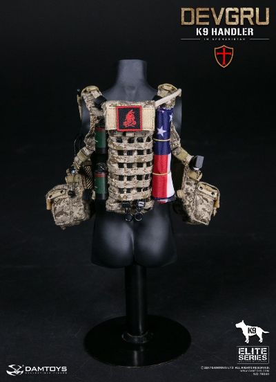 DAMTOYS 78040 1/6 海军特种作战发展大队 DEVGRU K9队员在阿富汗