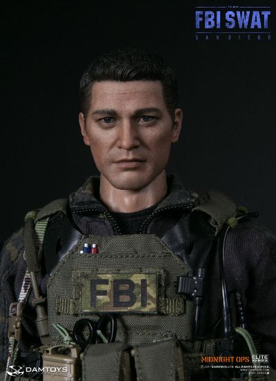 DAMTOYS 78044B 美国圣迭戈 FBI联邦调查局 SWAT探员