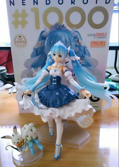 figma#EX-054 Vocaloid 初音未来&Rabbit Yukine 公主 雪未来 2019