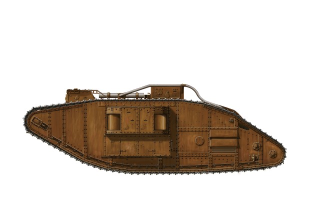 1/35 英国 MK.V重型坦克（雌性）