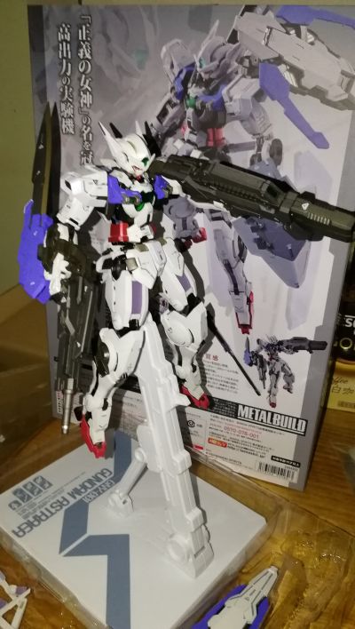 METAL BUILD 机动战士高达00P GNY-001 正义女神高达＋原型GN高能米加发射器