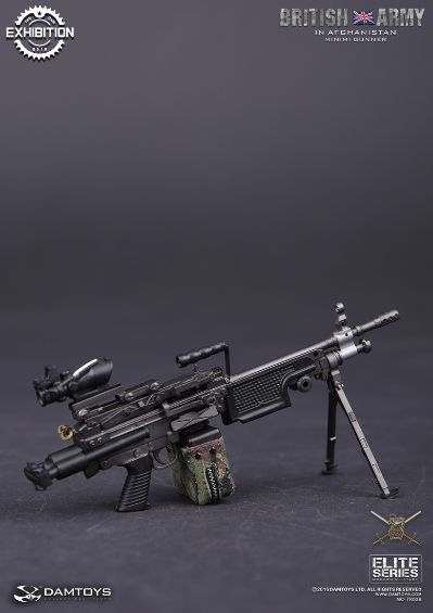 DAMTOYS 78036 2016 CICF 会场版 英国陆军在阿富汗-MINIMI 机枪手
