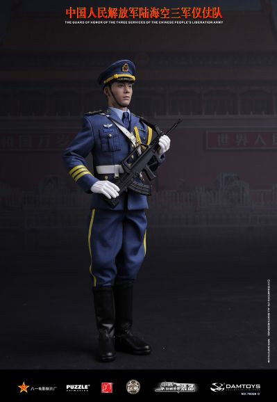 DAMTOYS 陆海空三军仪仗队 78029A陆军 78029B海军 78029C空军