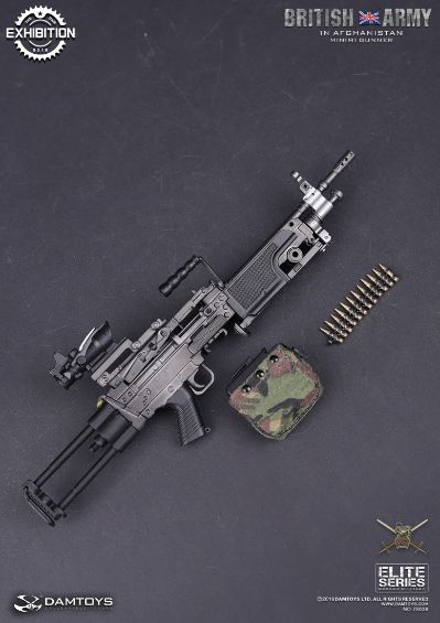 DAMTOYS 78036 2016 CICF 会场版 英国陆军在阿富汗-MINIMI 机枪手