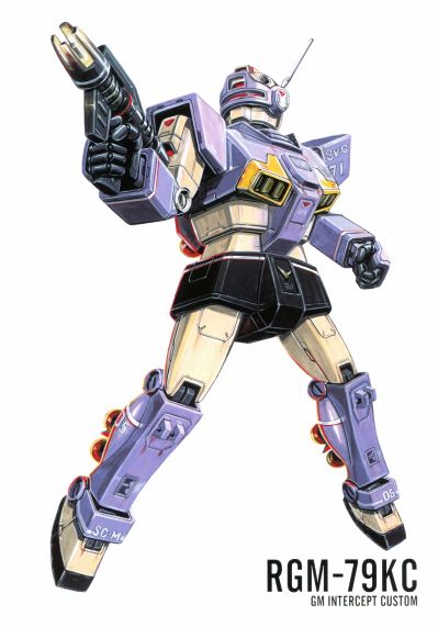 HGGTO MSVアール&机动战士高达 THE ORIGIN MSD RGM-79KCジム・インターセプトカスタム Fellow Booster Equipped 
