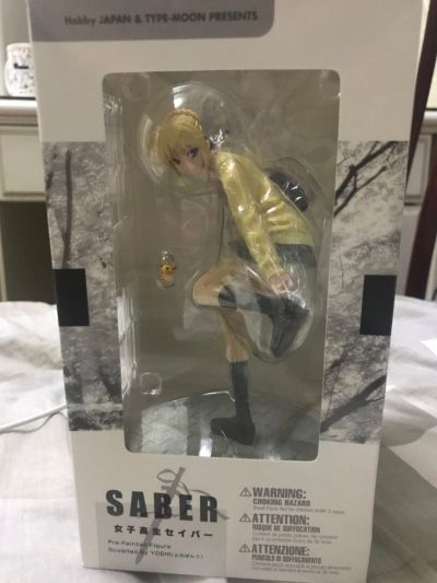 Fate/Stay Night SABER High School Girl Hobby Japan Exclusive