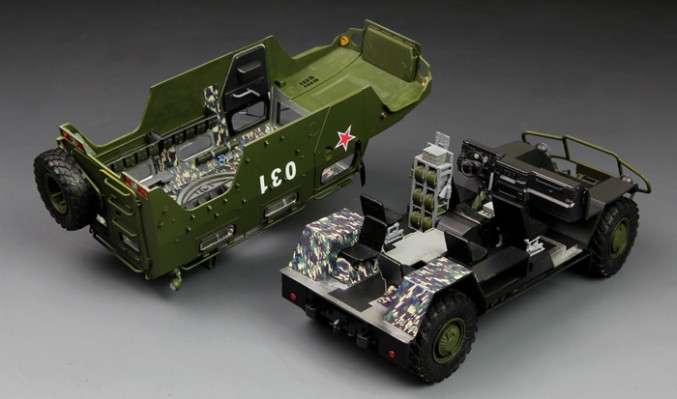 1/35 俄罗斯 GAZ-233014 STS “虎”式高机动装甲车
