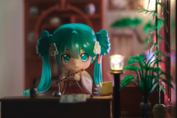 粘土人#539 初音未来 中秋明月