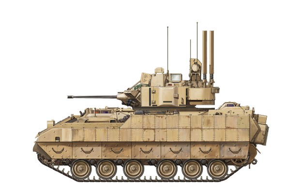 1/35 美国M3A3“布雷德利”BUSK III骑兵战车