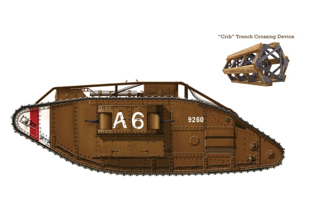 1/35 英国 MK.V重型坦克（雌性）
