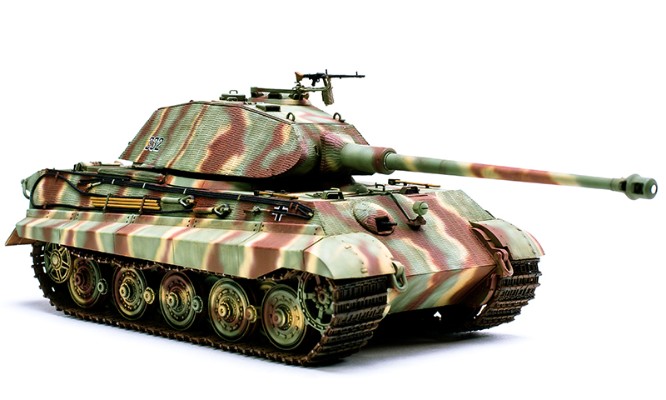 1/35 德国重型坦克Sd.Kfz.182“虎王”（保时捷炮塔型）