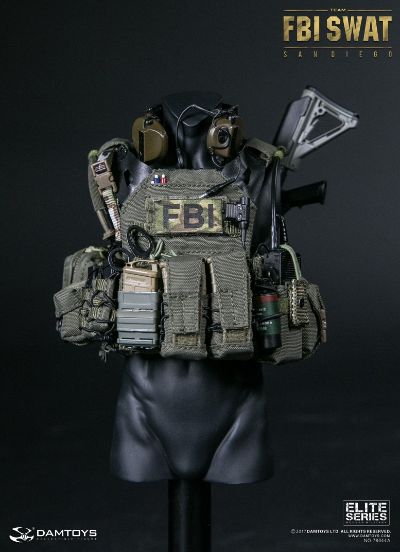 DAMTOYS 78044A 美国圣迭戈 FBI联邦调查局 SWAT探员