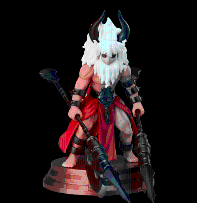 Fate/Grand Order 决斗收藏手办 Fate/Grand Order 阿斯忒里俄斯 Berserker 