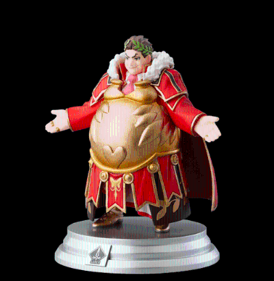 Fate/Grand Order 决斗收藏手办 Fate/Grand Order 盖乌斯・儒略・恺撒 Saber