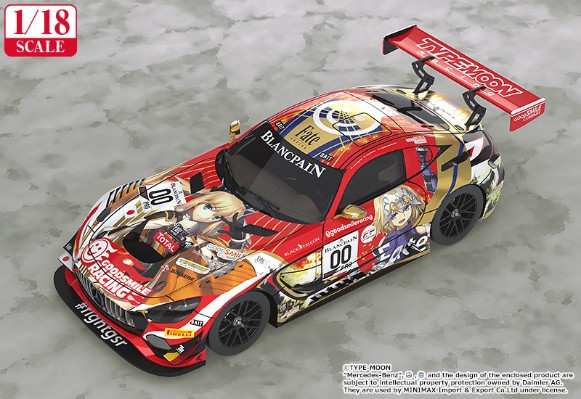 1/18 GOODSMILE RACING & TYPE-MOON RACING 2019 SPA24H Ver. GSC线上限定版