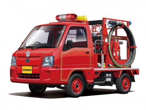 汽车模型系列 No.119 斯巴鲁 TT2 水鹿消防车 2011款