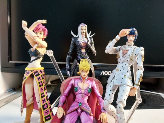 超像可动#54 JOJO的奇妙冒险 黄金之风 特莉休·乌纳